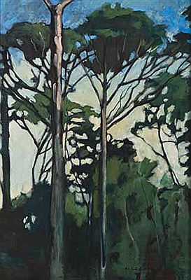 Sample artwork by Alice Goldin (1925 - 2016), known for painting - View similar artists and auction records