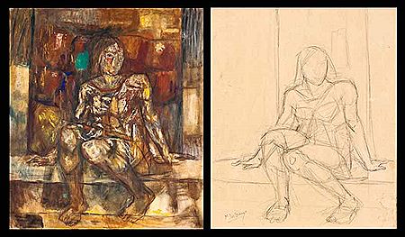 TWO: SEATED FIGURE