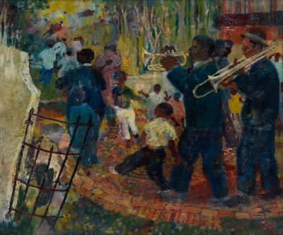 Untitled (New Orleans Scene)