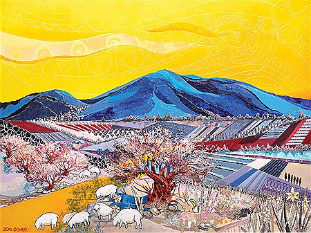 Sample artwork by Zoe Sever (Born 1974), known for painting - View similar artists and auction records