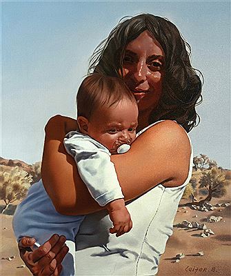 Woman and Child