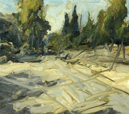 Landscape by Yarden Wolfson - Auction record, sale price, and art valuation. Compare with similar artists and explore comparable artworks.