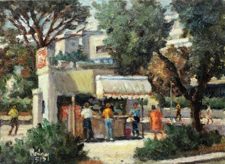 The Kiosk in Ben Yehuda Street, Tel Aviv