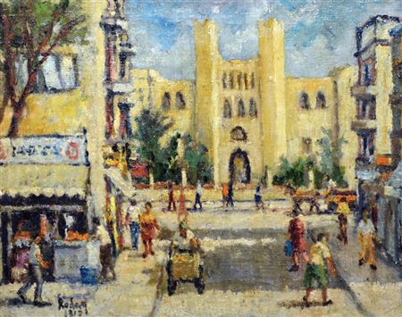 Sample artwork by Jehuda Rodan (1916 - 1985), known for painting - View similar artists and auction records