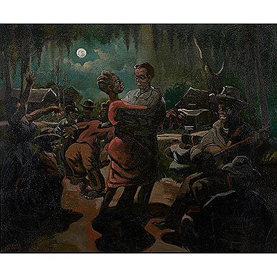 Southern Scene at Night