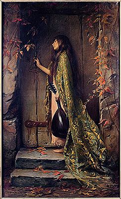 "La Petite Cigale" ou portrait de la fille de l'artiste