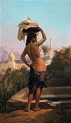 JEUNE LAVANDIÈRE