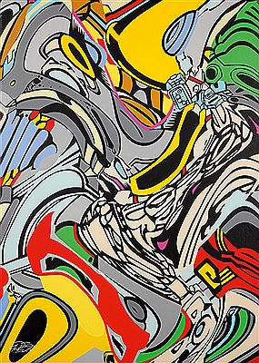 Gravitationnal Battle, 2013 by PRO 176 - Auction record, sale price, and art valuation. Compare with similar artists and explore comparable artworks.