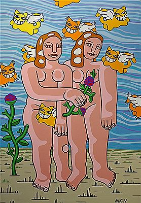 Les Deux Sœurs (Hommage à Fernand Léger), 2012