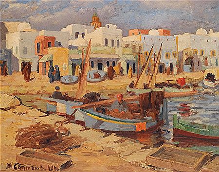 LE VIEUX PORT DE BIZERTE THE OLD HARBOUR OF BIZERTE