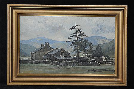 Seathwaite in Borrowdale by Robert Forrester - Auction record, sale price, and art valuation. Compare with similar artists and explore comparable artworks.