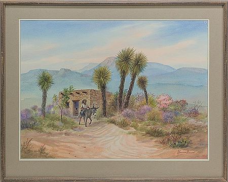 Scene of Old Mexico