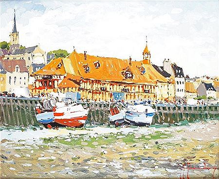 TROUVILLE, LE MARCHÉ AUX POISSONS
