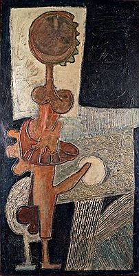 LE PEINTRE À LA PALETTE
