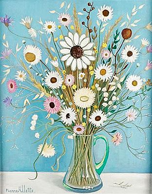 Sample artwork by Pierre Fillette (1926 - 2003), known for painting - View similar artists and auction records