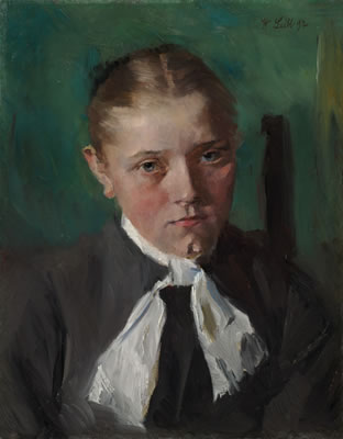 Sample artwork by Wilhelm Maria Hubertus Leibl (1844 - 1900), known for portrait, figure painting - View similar artists and auction records