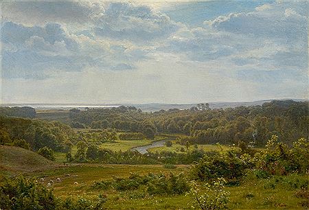 Summer landscape near Jyderup