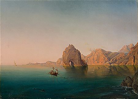 Catching swordfish off the coast of Capri
