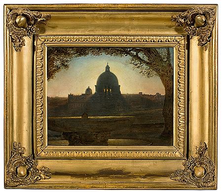 View from the Villa Medici towards San Carlo al Corso (Rome) by Max Albert Hauschild - Auction record, sale price, and art valuation. Compare with similar artists and explore comparable artworks.