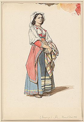 Italian woman by Carl Wilhelm Muller - Auction record, sale price, and art valuation. Compare with similar artists and explore comparable artworks.