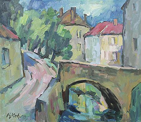 "In Soulaines III, Frankreich" by Fritz Kohlstadt - Auction record, sale price, and art valuation. Compare with similar artists and explore comparable artworks.