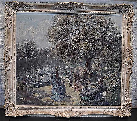 Sample artwork by Hans Beckers (Born 1898), known for painting - View similar artists and auction records