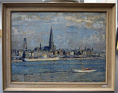 De rede van Antwerpen by Frans Berntsen - Auction record, sale price, and art valuation. Compare with similar artists and explore comparable artworks.