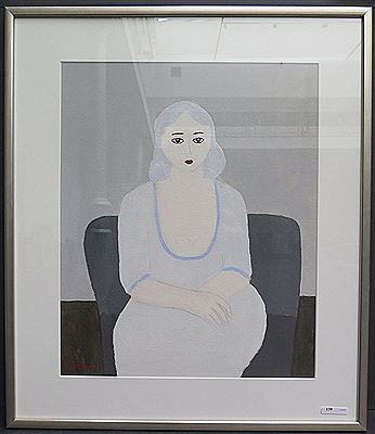 La robe gris clair