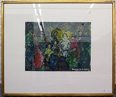 Jésus l'ami des enfants by Romain Saegher - Auction record, sale price, and art valuation. Compare with similar artists and explore comparable artworks.