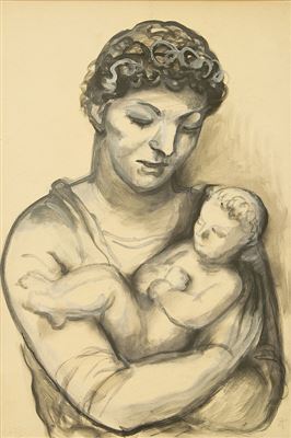 In a hug by Miloslav Prochazka - Auction record, sale price, and art valuation. Compare with similar artists and explore comparable artworks.