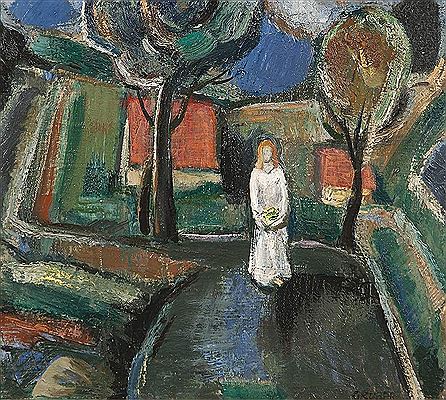 Sample artwork by Ivan Gruber (Born 1929), known for painting - View similar artists and auction records