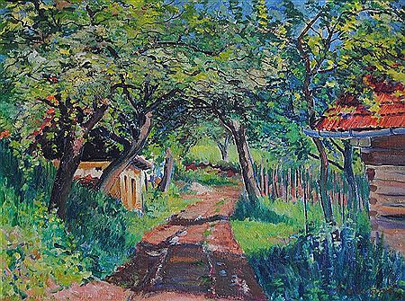 Way to orchard by Alois Kucera - Auction record, sale price, and art valuation. Compare with similar artists and explore comparable artworks.