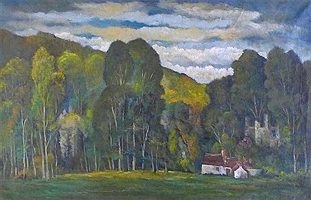 Sample artwork by Frantisek Sembdner (1910 - 1977), known for painting - View similar artists and auction records