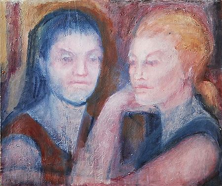 Two girls by Karla Duskova - Auction record, sale price, and art valuation. Compare with similar artists and explore comparable artworks.