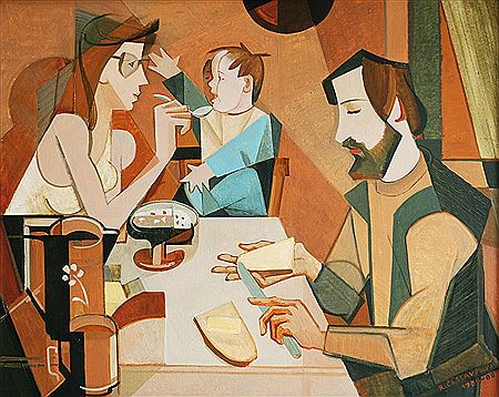 The family of my daughter (Holy Family)