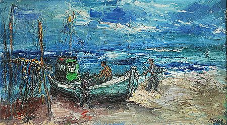 Sample artwork by Leopold Musil (1920 - 1997), known for painting - View similar artists and auction records