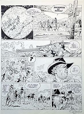 Wanted Planche 25 de l'album Le shérif de la ville sans loi édité par Soleil en 1997