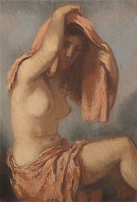 Sample artwork by Josef Pieper (1907 - 1977), known for landscape, still life, portrait and figure painting, lithography - View similar artists and auction records