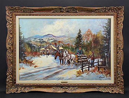 "Hauling Cordwood"