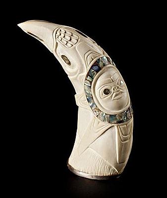 Sample artwork by Danny (DM) Dennis (1951 - 2012), known for painting, printmaking, drawing, carving and jewelry making - View similar artists and auction records
