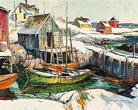 March Day, Blue Rocks, N.S.