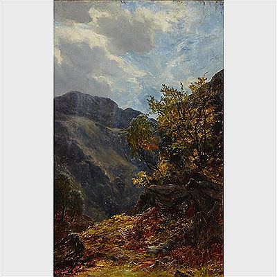 IN THE TROSSACHS, SPRINGTIME; A SCOTTISH GLEN: NEW GALLOWAY: WIGTOWNSHIRE