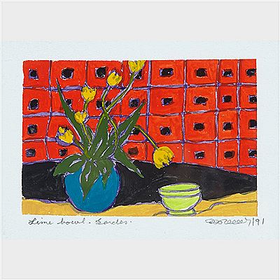 LIME BOWL - GORDES -
