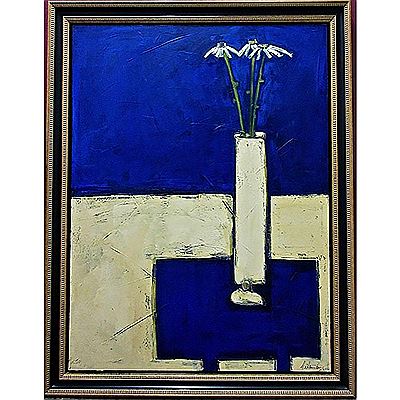 MARGUERITES EN BLEU