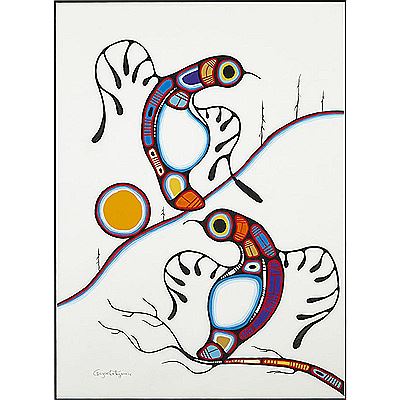 UNTITLED (TWO BIRDS)