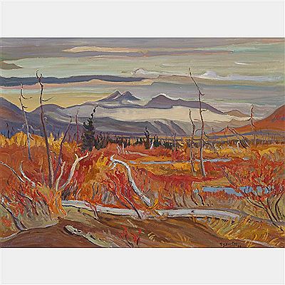 ST. ELIAS RANGE - YUKON, FROM ALASKA HWY.