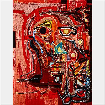 OF MIND AND MATTER, DAY AND NIGHT (diptych) by Harold Klunder - Auction record, sale price, and art valuation. Compare with similar artists and explore comparable artworks.