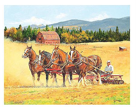 Dusty Work by George Hogg - Auction record, sale price, and art valuation. Compare with similar artists and explore comparable artworks.