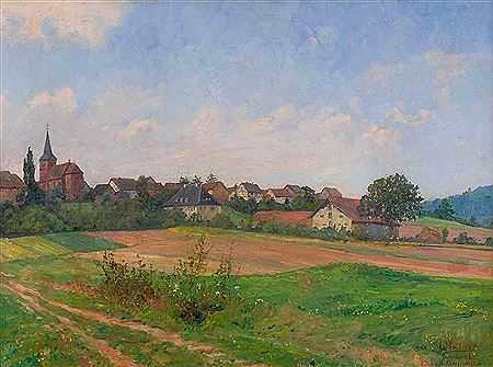 "look at the Römerberg" by Julius Hellner - Auction record, sale price, and art valuation. Compare with similar artists and explore comparable artworks.
