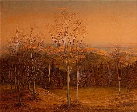 Width mountainous landscape
